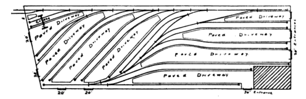 27th Street Yard Drawing 1901